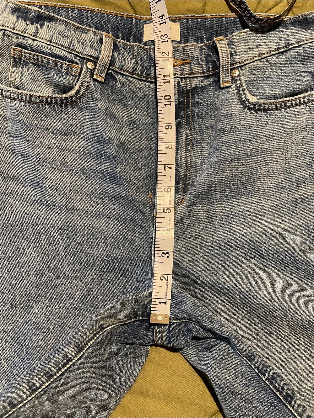 Joe's Jeans The Ryan woman Medium Blue Raw-Hem Denim Shorts size 28